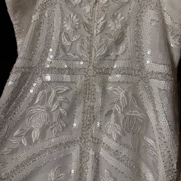 Lulus White Sequin Dress - Picture 7 of 8